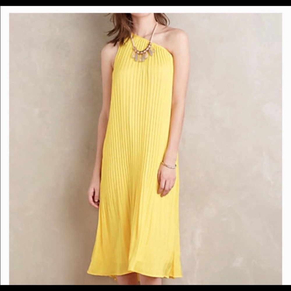 Gorgeous Anthropologie Yellow Dress